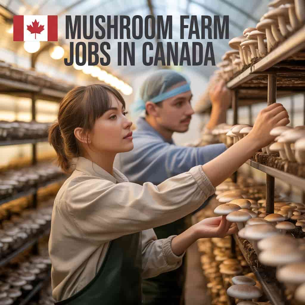 Mushroom Farm Jobs in Canada with Visa Sponsorship 2025 2 Mushroom Farm Jobs in Canada