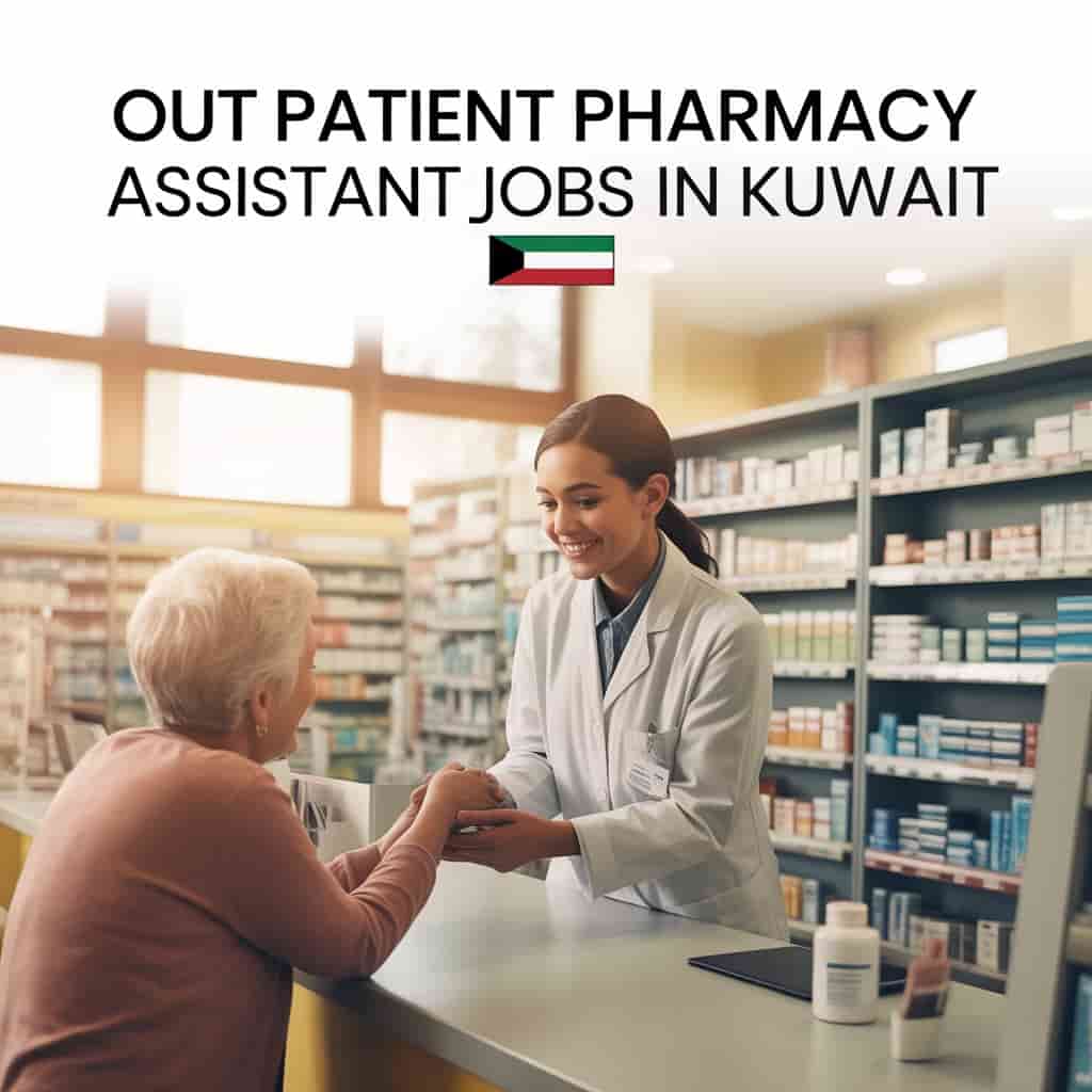 Out Patient Pharmacy Assistant Jobs in Kuwait 2026 2 Out Patient Pharmacy Assistant Jobs in Kuwait