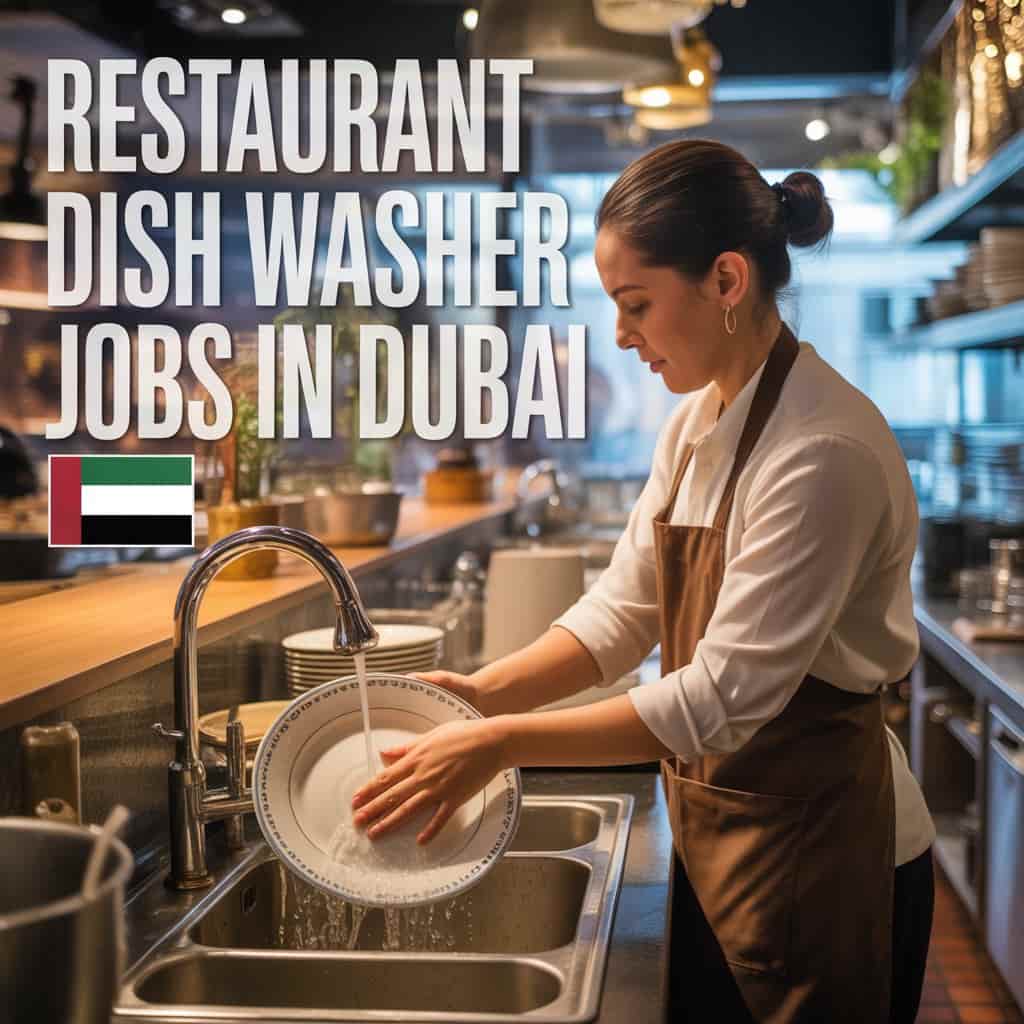 Restaurant Dish Washer Jobs in Dubai 