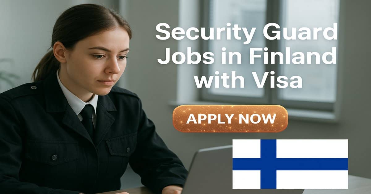 Security Guard Jobs in Finland with Visa
