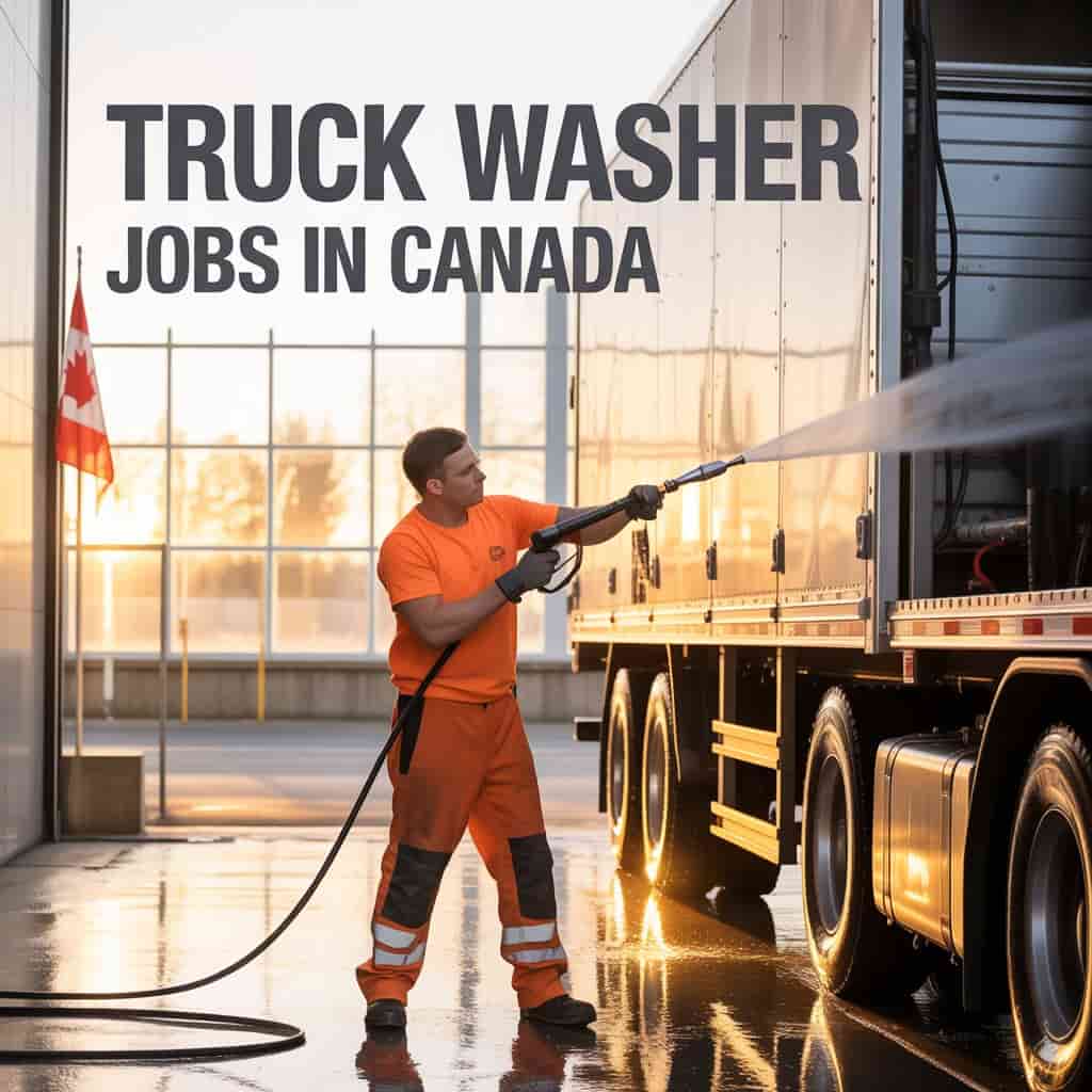 Truck Washer Jobs in Canada with Work Permit 2025 2 Truck Washer Jobs in Canada