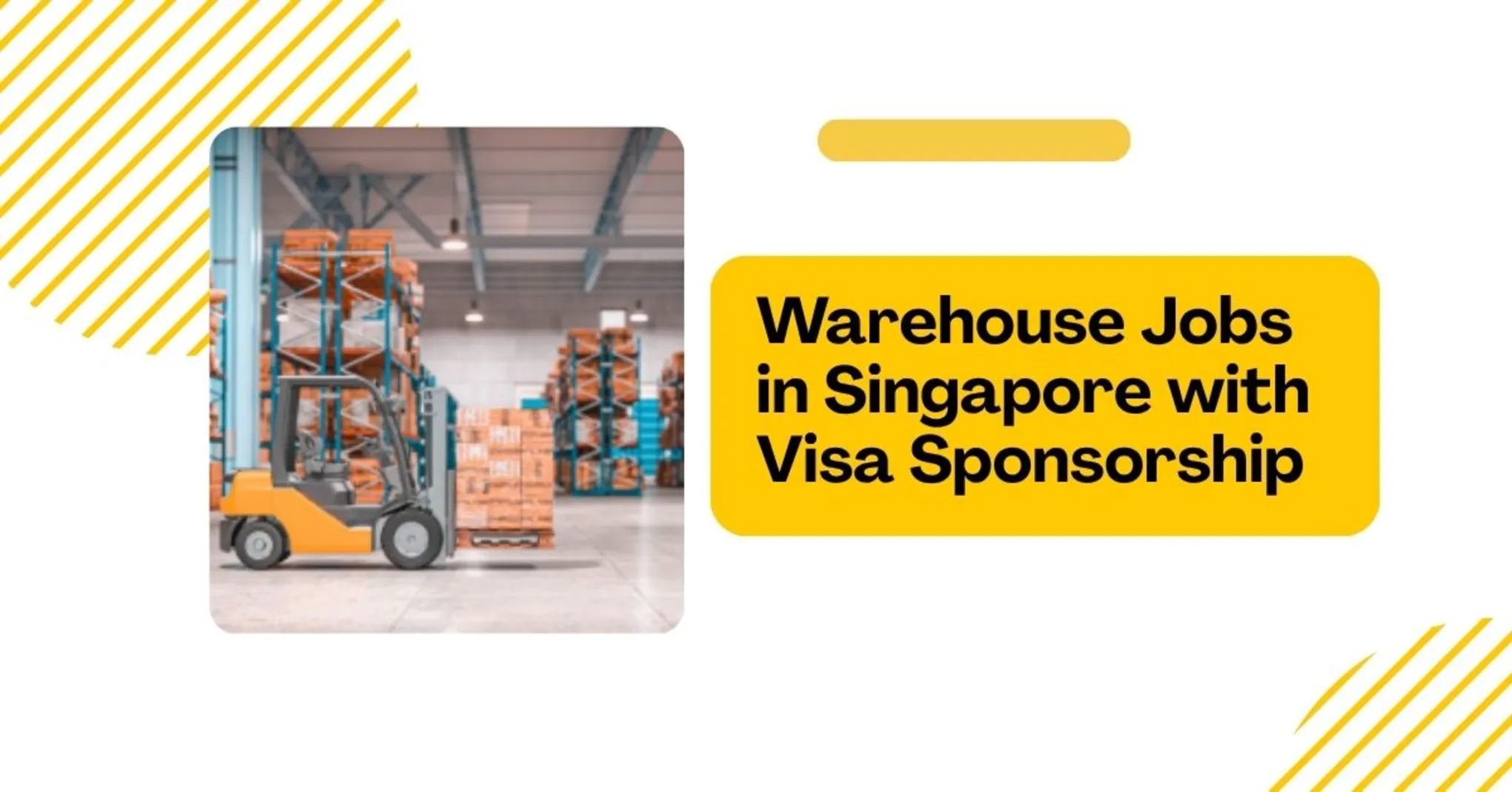 Warehouse Jobs in Singapore