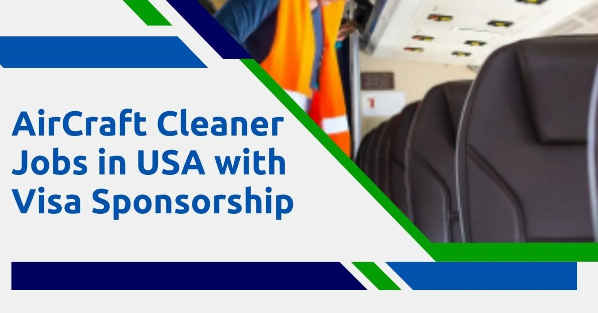 AirCraft Cleaner Jobs in USA with Visa Sponsorship 1 AirCraft Cleaner Jobs in USA