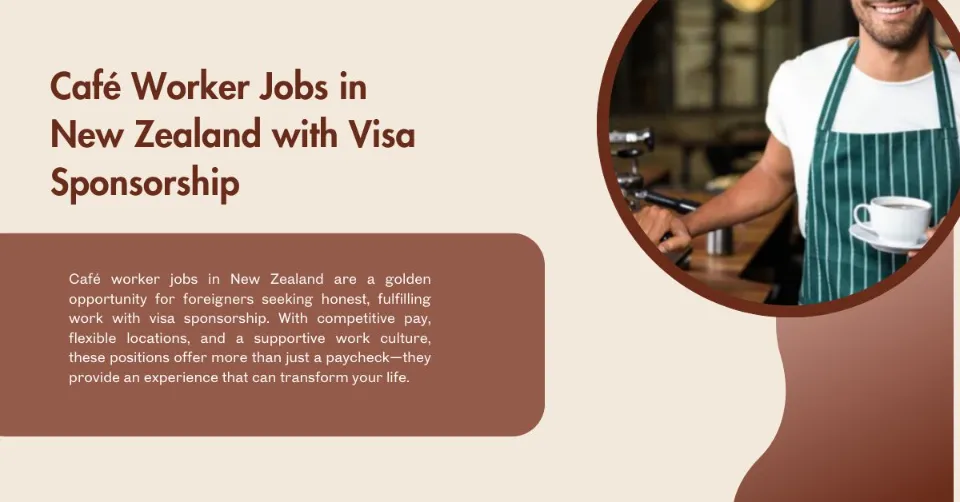 Café Worker Jobs in New Zealand