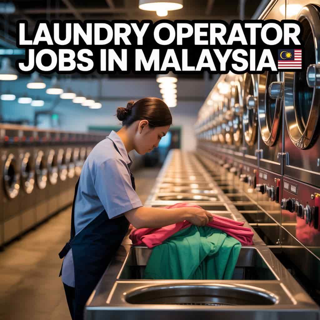 Laundry Operator Jobs in Malaysia with Visa Sponsor 2026 2 Laundry Operator Jobs in Malaysia