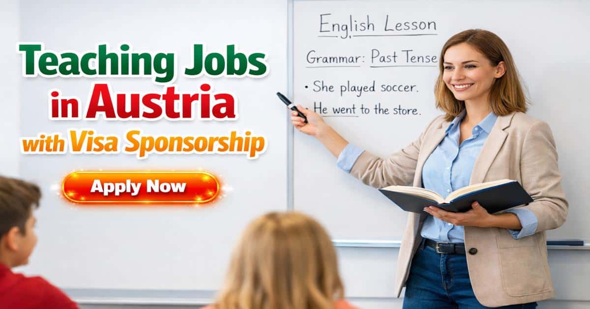 Teaching Jobs in Austria with Visa Sponsorship