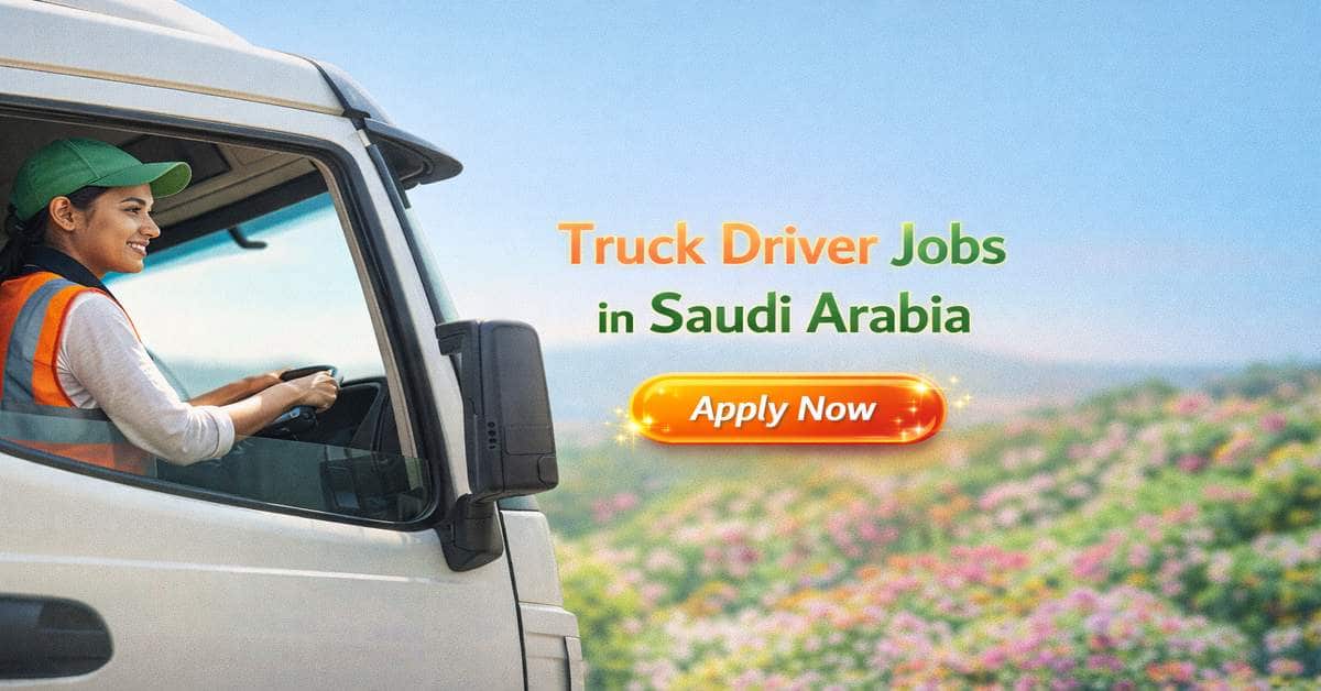 Truck Driver Jobs in Saudi Arabia