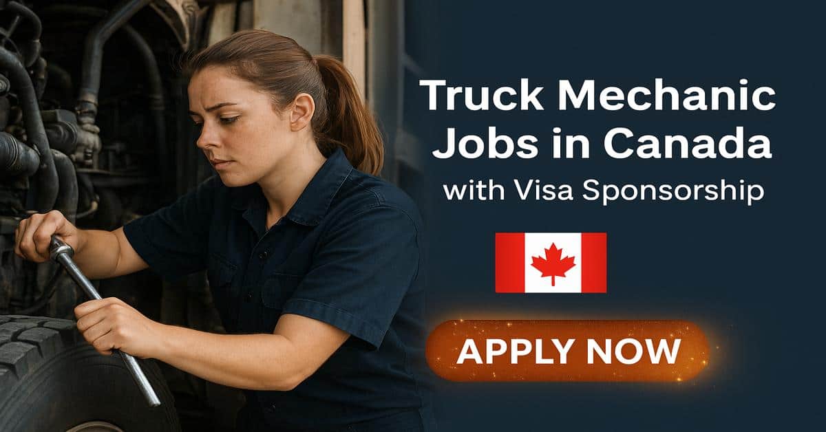 Truck Mechanic Jobs in Canada with Visa Sponsorship