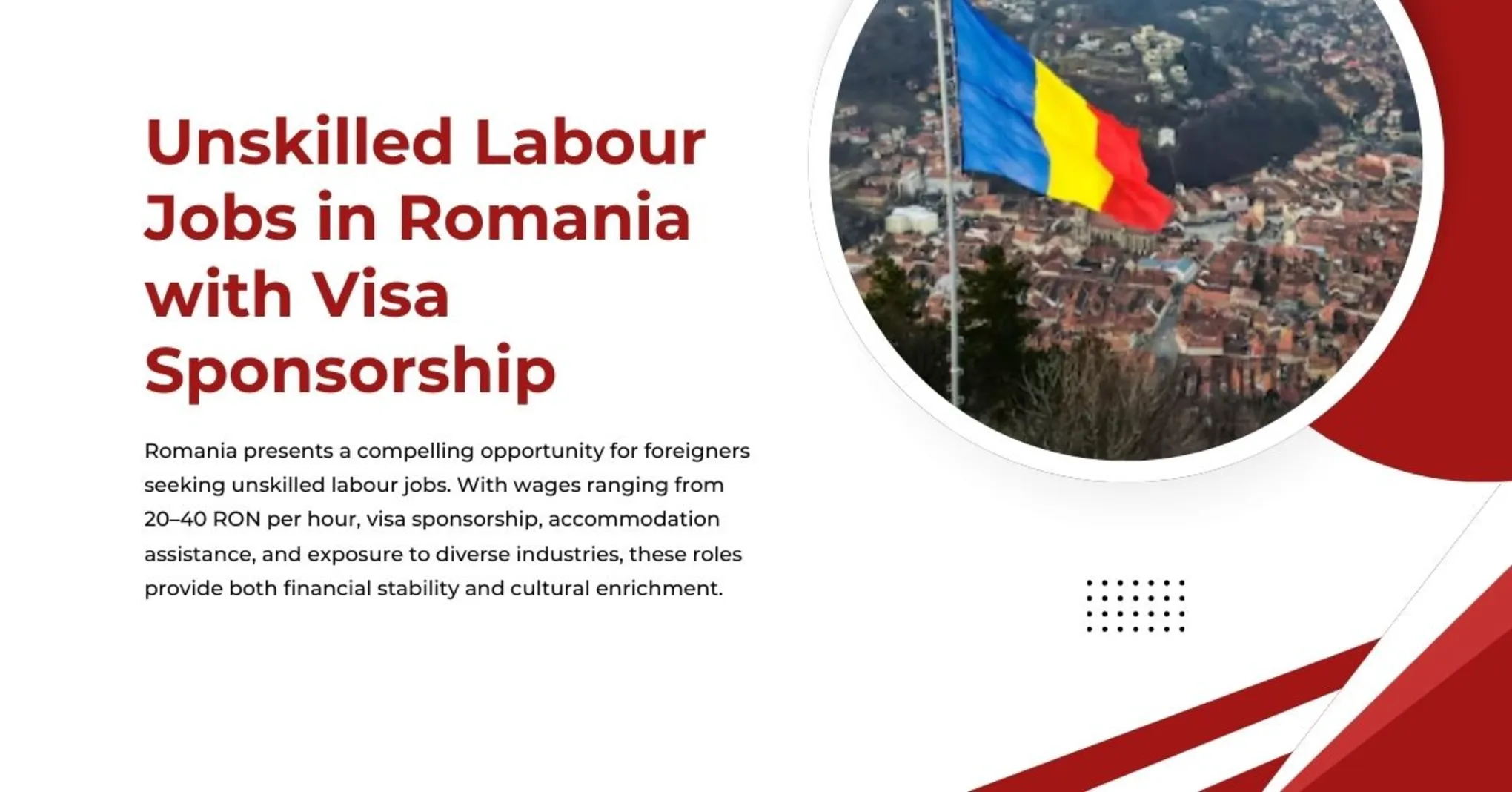 Unskilled Labour Jobs in Romania with Visa Sponsorship 1 Unskilled Labour Jobs in Romania