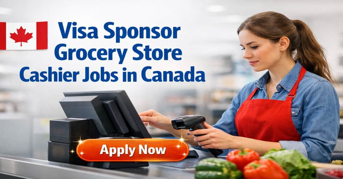 Visa Sponsor Grocery Store Cashier Jobs in Canada 2026 1 Visa Sponsor Grocery Store Cashier Jobs in Canada