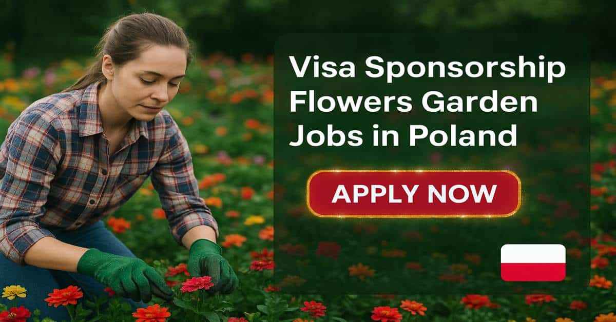 Visa Sponsorship Flowers Garden Jobs in Poland 2026 1 Visa Sponsorship Flowers Garden Jobs in Poland