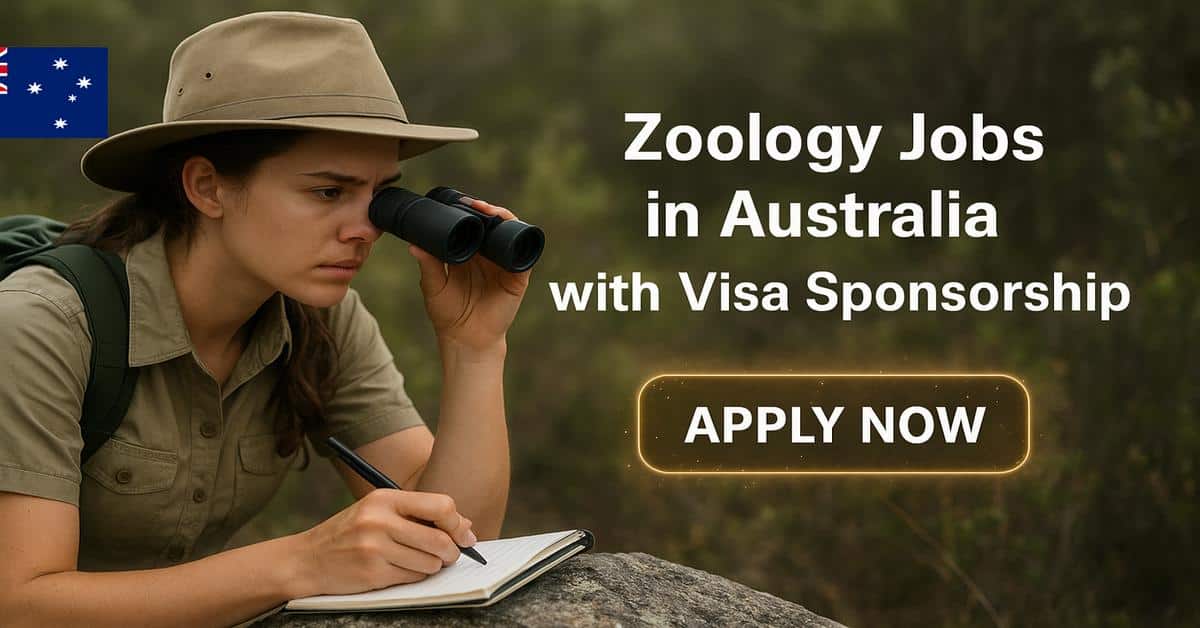 Zoology Jobs in Australia with Visa Sponsorship