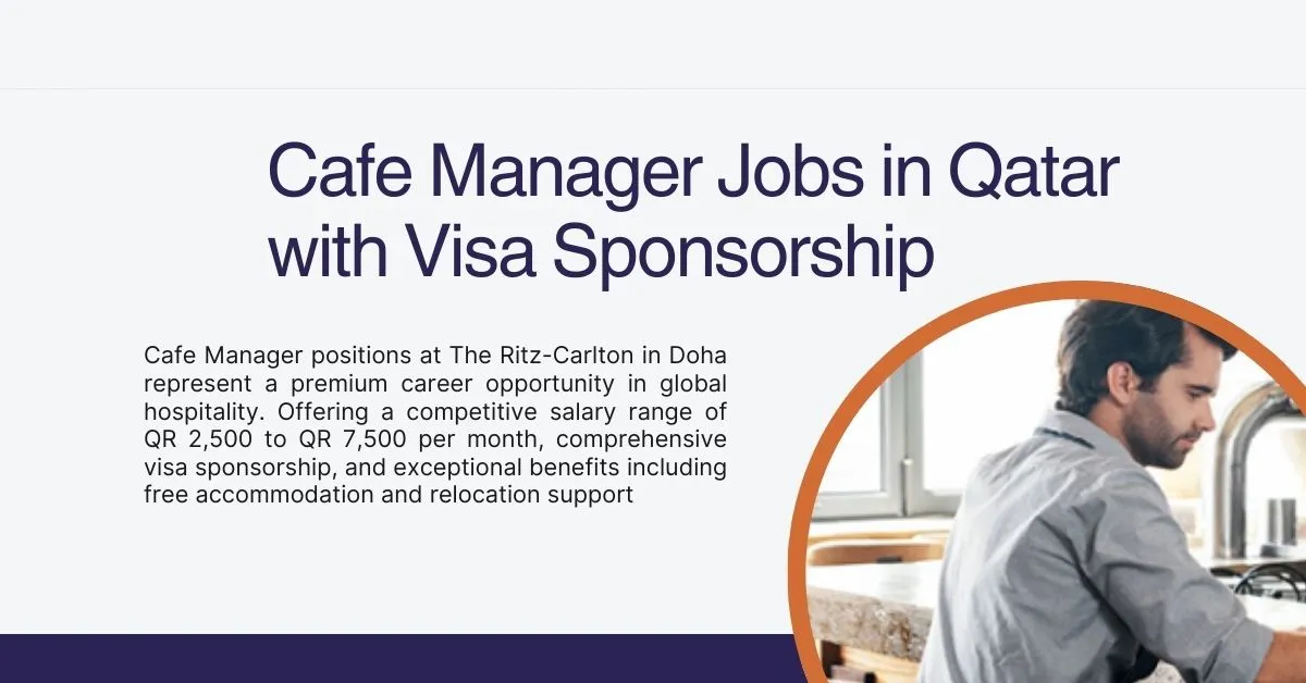 Cafe Manager Jobs in Qatar