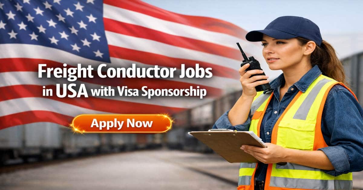 Freight Conductor Jobs in USA with Visa Sponsorship