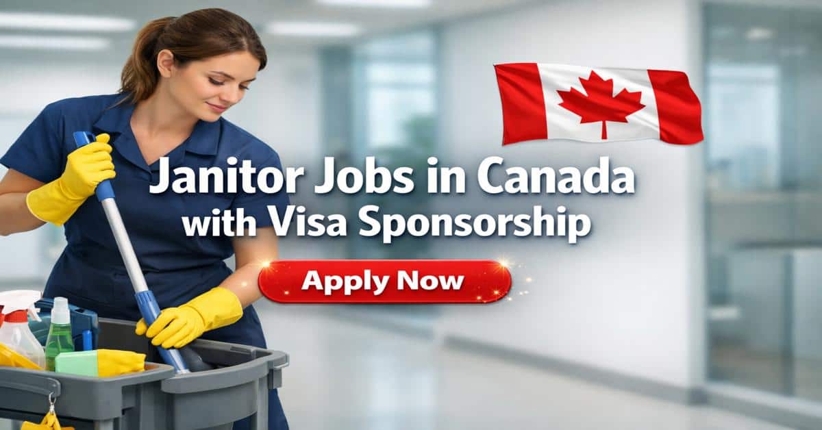 Janitor Jobs in Canada with Visa Sponsorship 2026 1 Janitor Jobs in Canada with Visa Sponsorship