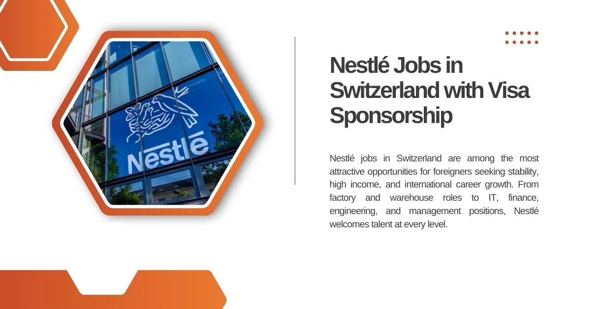 Nestlé Jobs in Switzerland