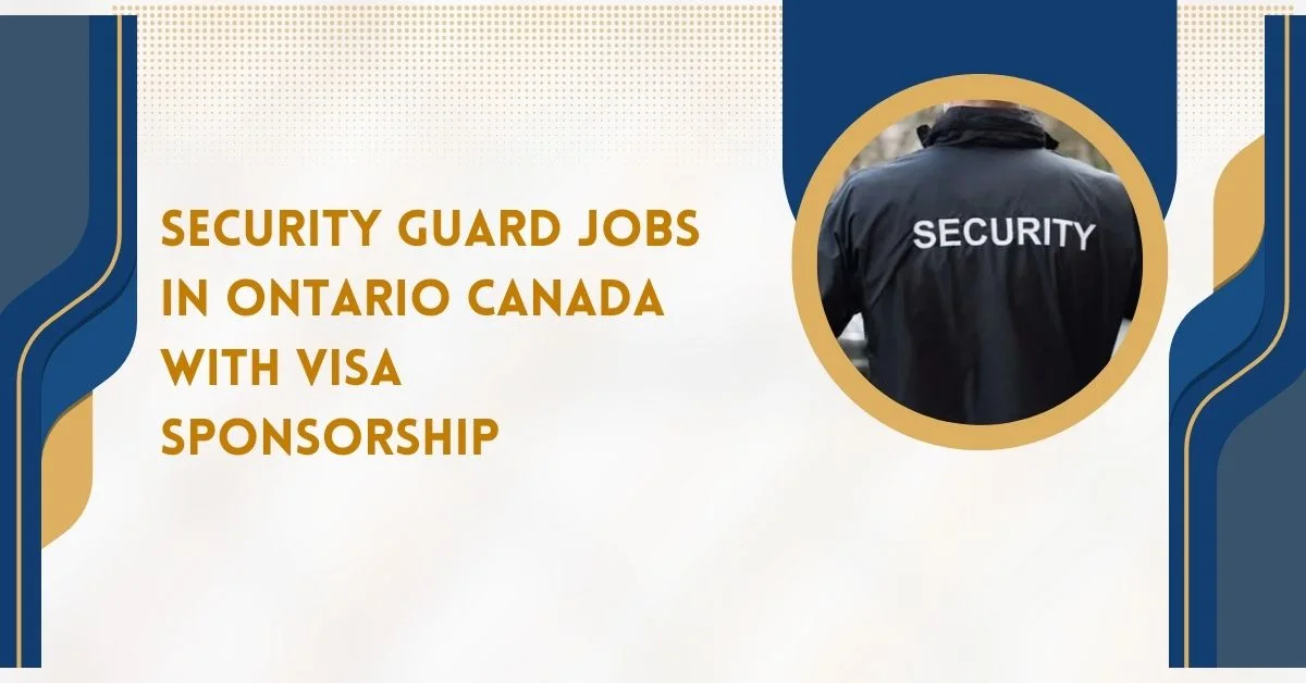 Security Guard Jobs in Ontario Canada