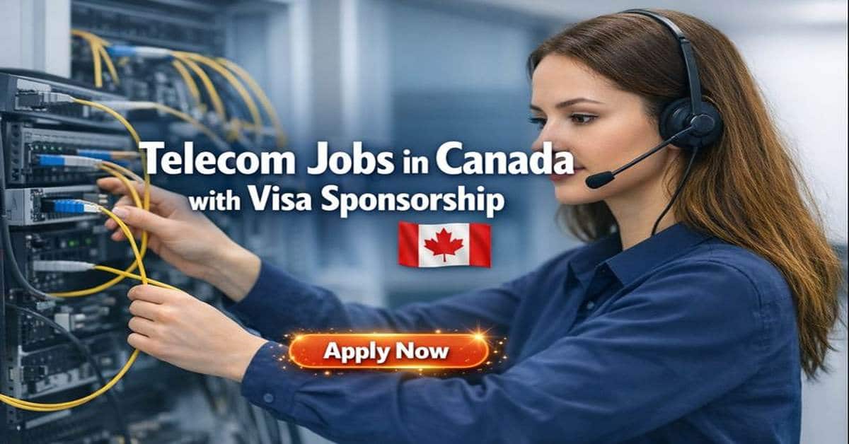 Telecom Jobs in Canada with Visa Sponsorship