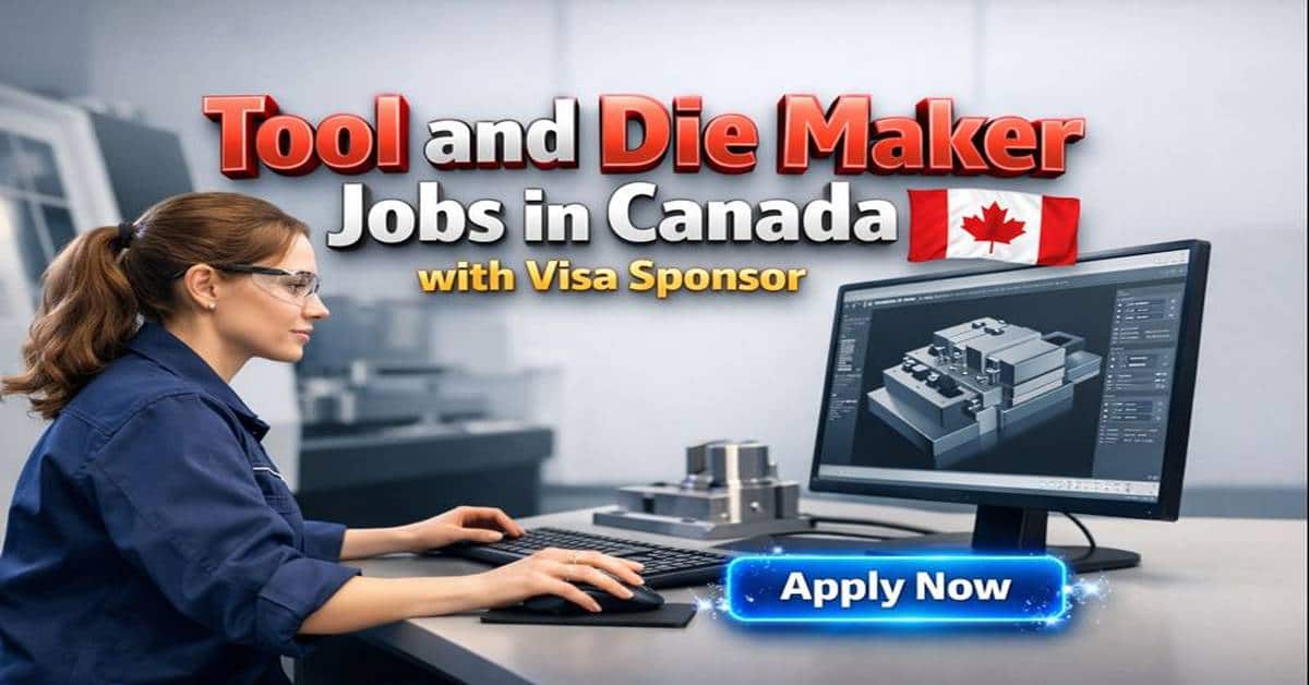 Tool and Die Maker Jobs in Canada with Visa Sponsor 2026 1 Tool and Die Maker Jobs in Canada with Visa Sponsor