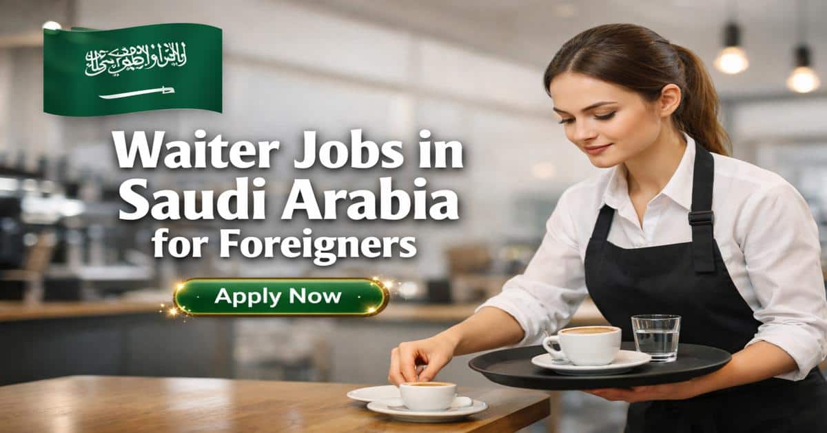 Waiter Jobs in Saudi Arabia for Foreigners
