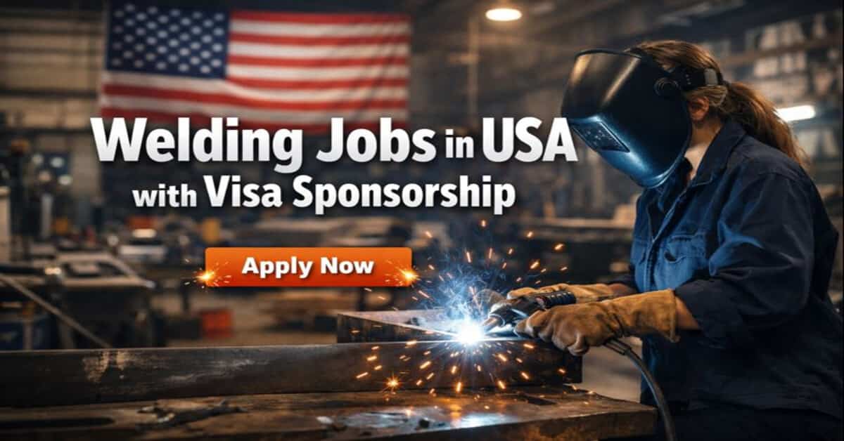 Welding Jobs in USA with Visa Sponsorship