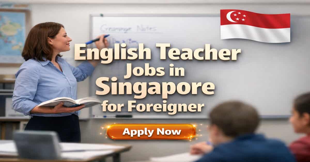 English Teacher Jobs in Singapore for Foreigner