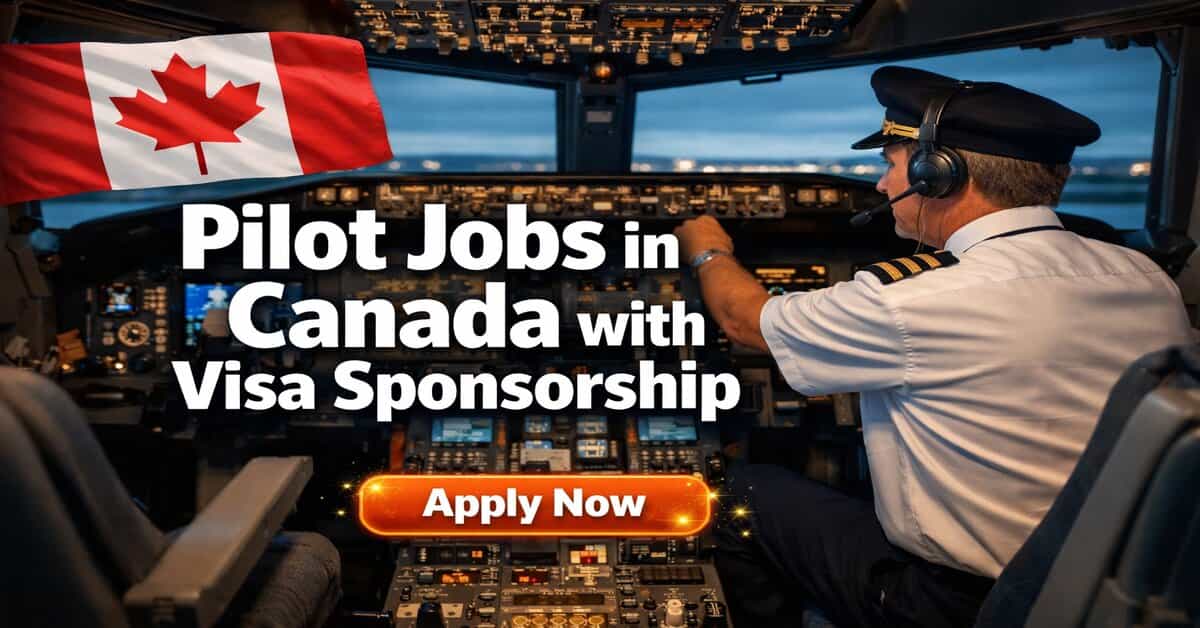 Pilot Jobs in Canada with Visa Sponsorship