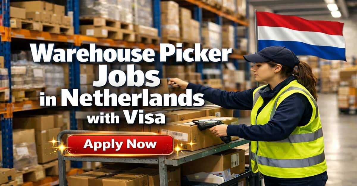 Warehouse Picker Jobs in Netherlands with Visa