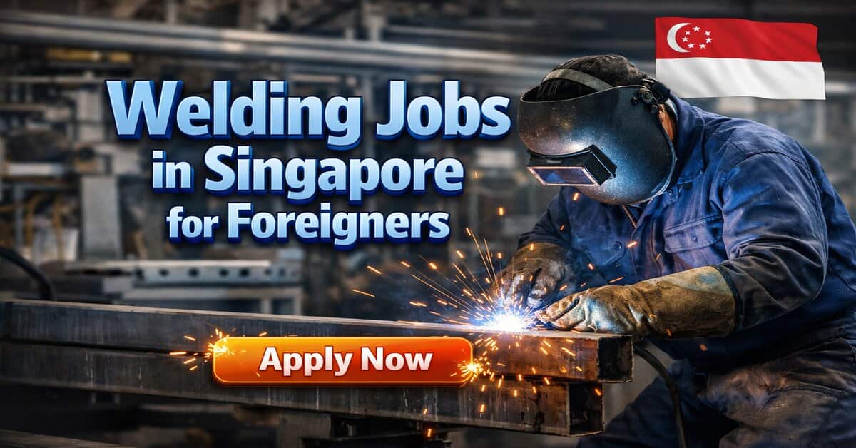 Welding Jobs in Singapore for Foreigners