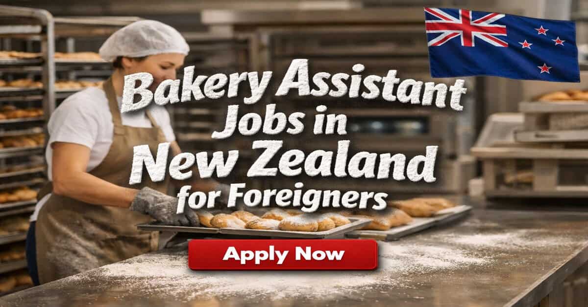 Bakery Assistant Jobs in New Zealand for Foreigners