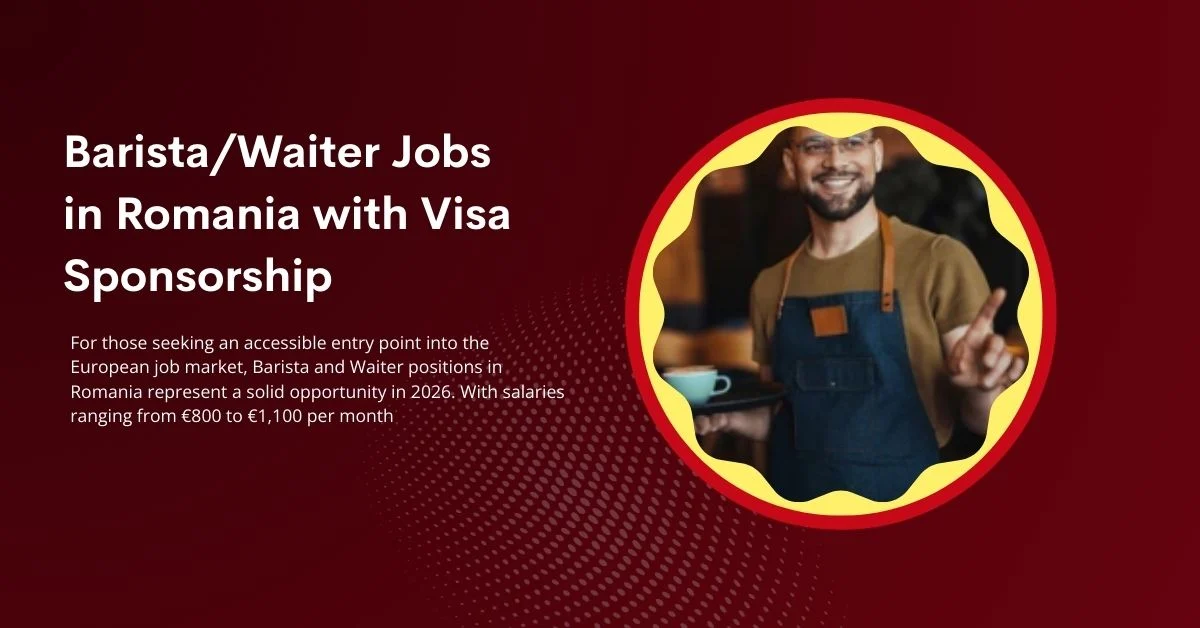 Barista/Waiter Jobs in Romania