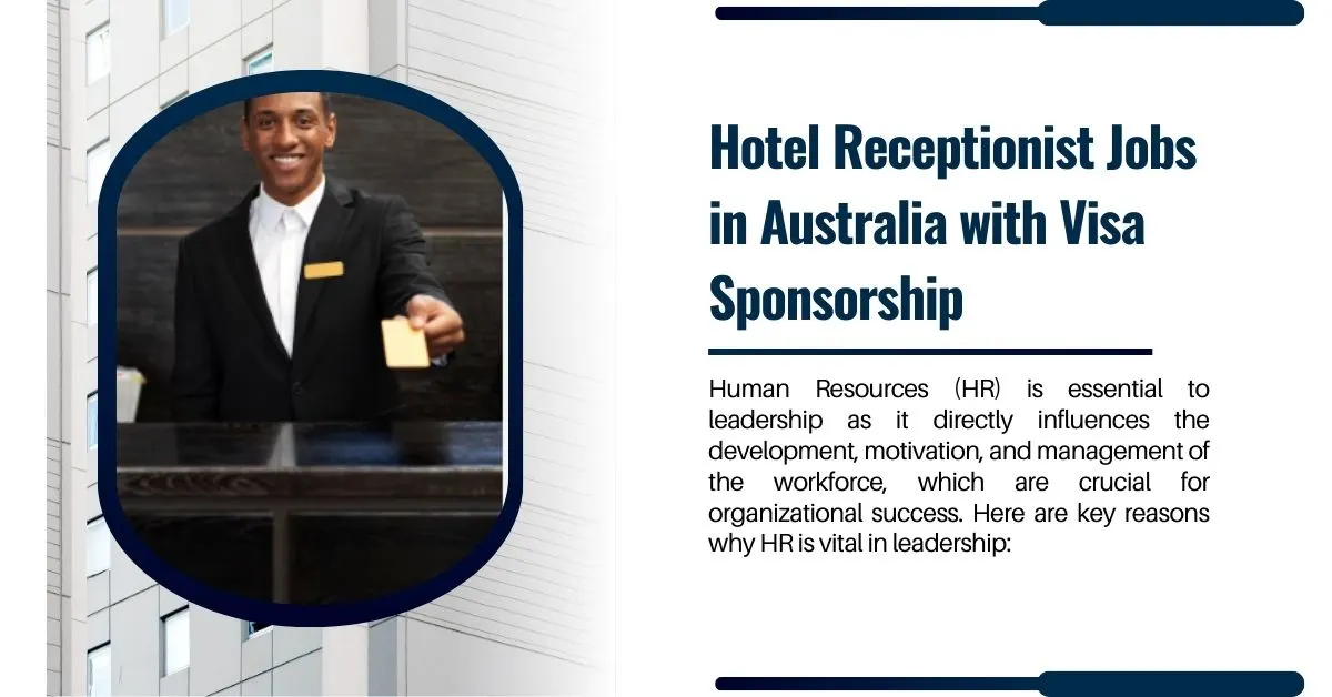 Hotel Receptionist Jobs in Australia