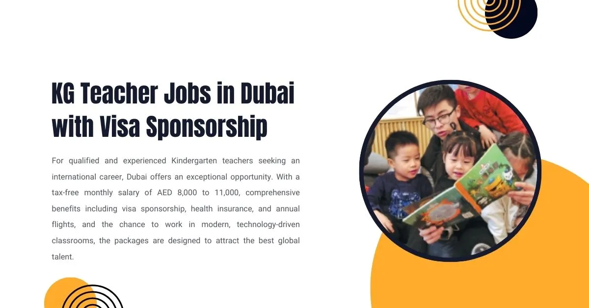 KG Teacher Jobs in Dubai