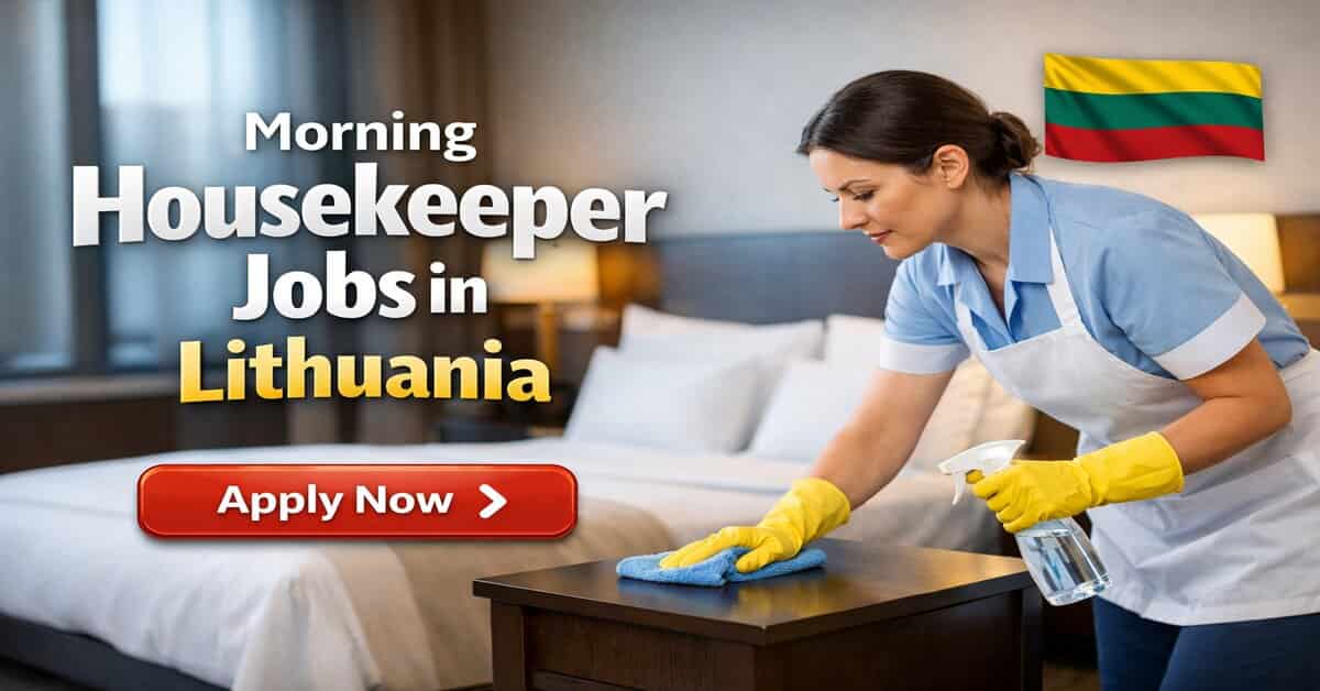 Morning Housekeeper Jobs in Lithuania