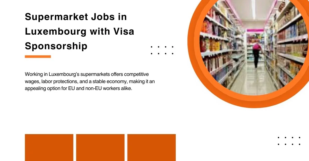 Supermarket Jobs in Luxembourg
