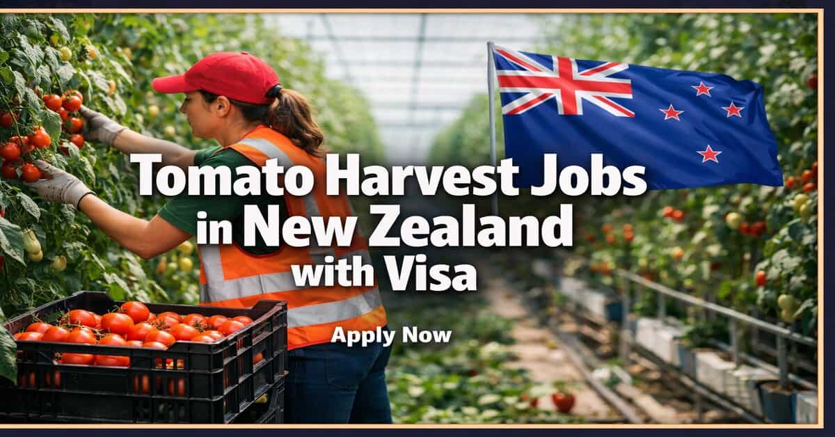 Tomato Harvest Jobs in New Zealand with Visa 2026 3 Tomato Harvest Jobs in New Zealand with Visa