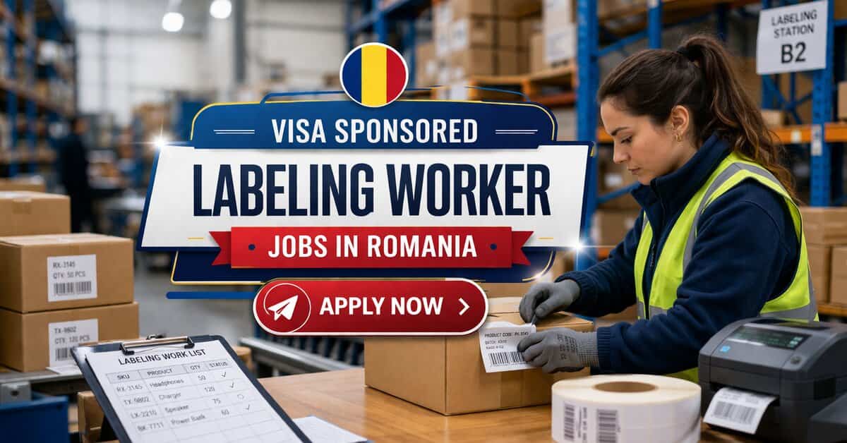 Visa Sponsored Labeling Worker Jobs in Romania
