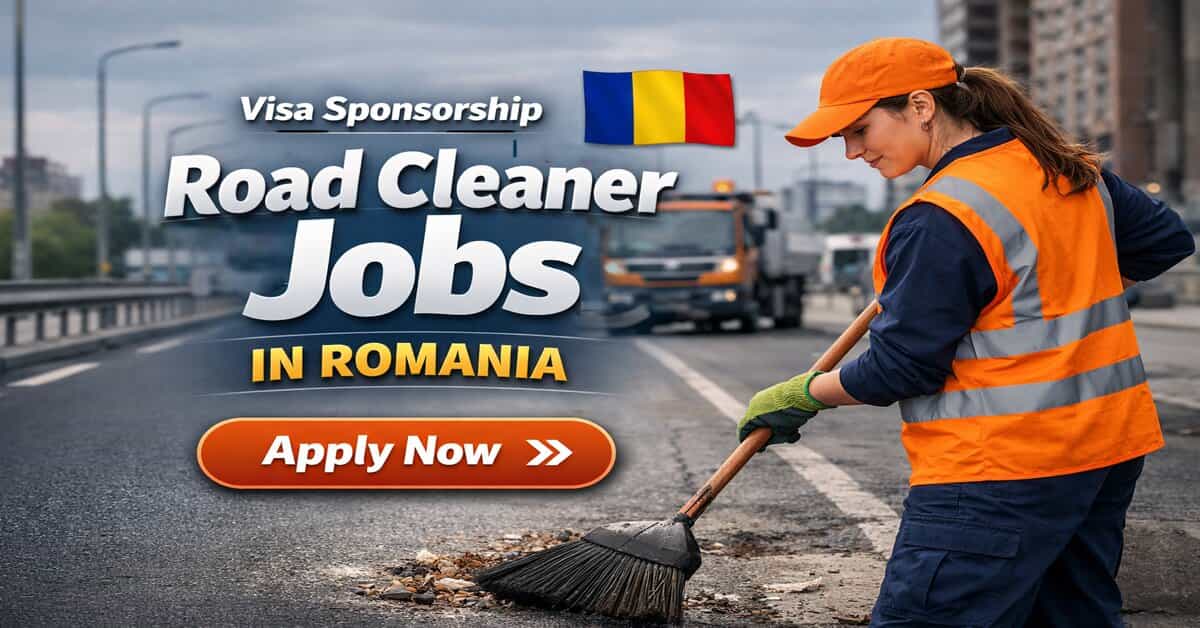 Visa Sponsorship Road Cleaner Jobs in Romania