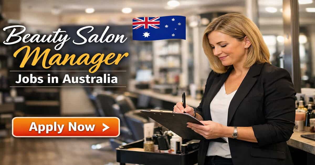 Beauty Salon Manager Jobs in Australia