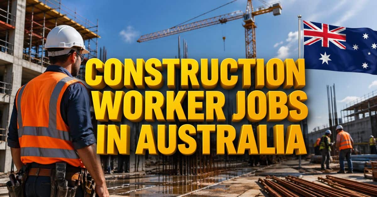 Construction Worker Jobs in Australia