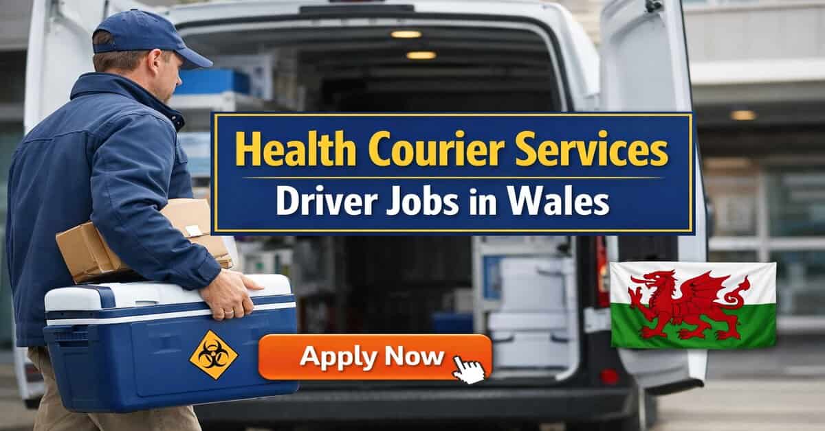 Health Courier Services Driver Jobs in Wales
