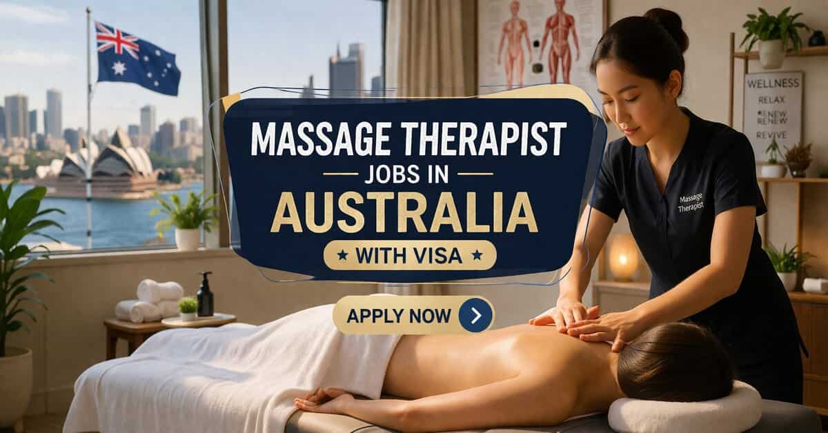 Massage Therapist Jobs in Australia with Visa