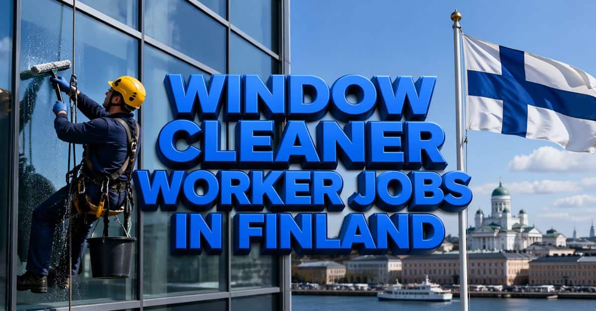 Window Cleaner Worker Jobs in Finland