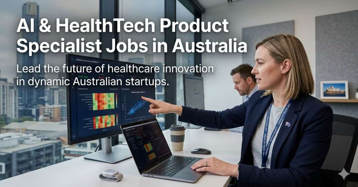 AI & HealthTech Product Specialist Jobs in Australia