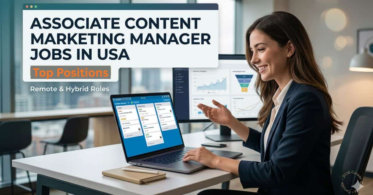 Associate Content Marketing Manager Jobs in USA