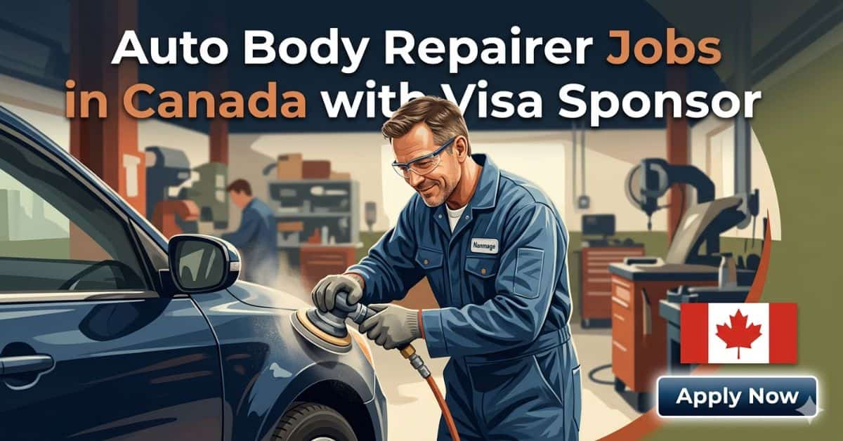 Auto Body Repairer Jobs in Canada with Visa Sponsor