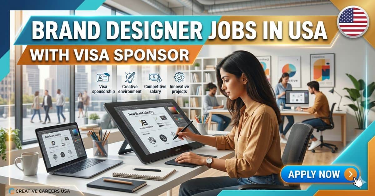 Brand Designer Jobs in USA with Visa Sponsor 2026 4 Brand Designer Jobs in USA with Visa Sponsor