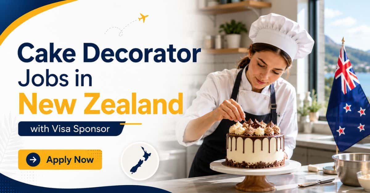 Cake Decorator Jobs in New Zealand with Visa Sponsor 2026 1 Cake Decorator Jobs in New Zealand with Visa Sponsor