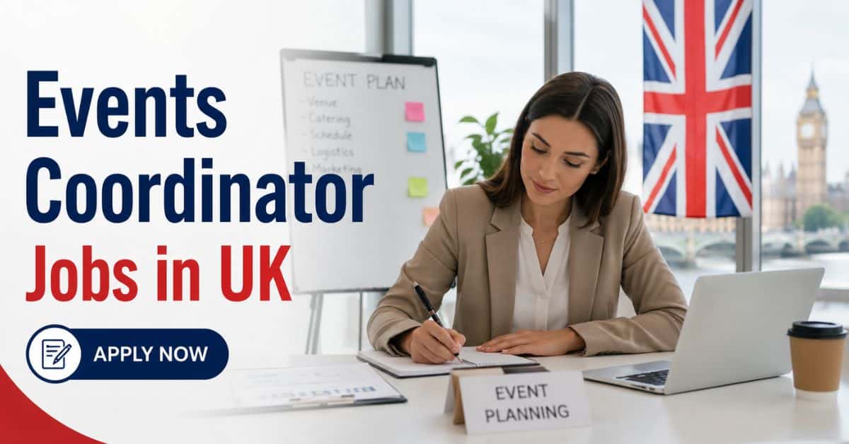 Events Coordinator Jobs in UK
