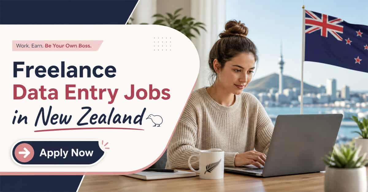 Freelance Data Entry Jobs in New Zealand
